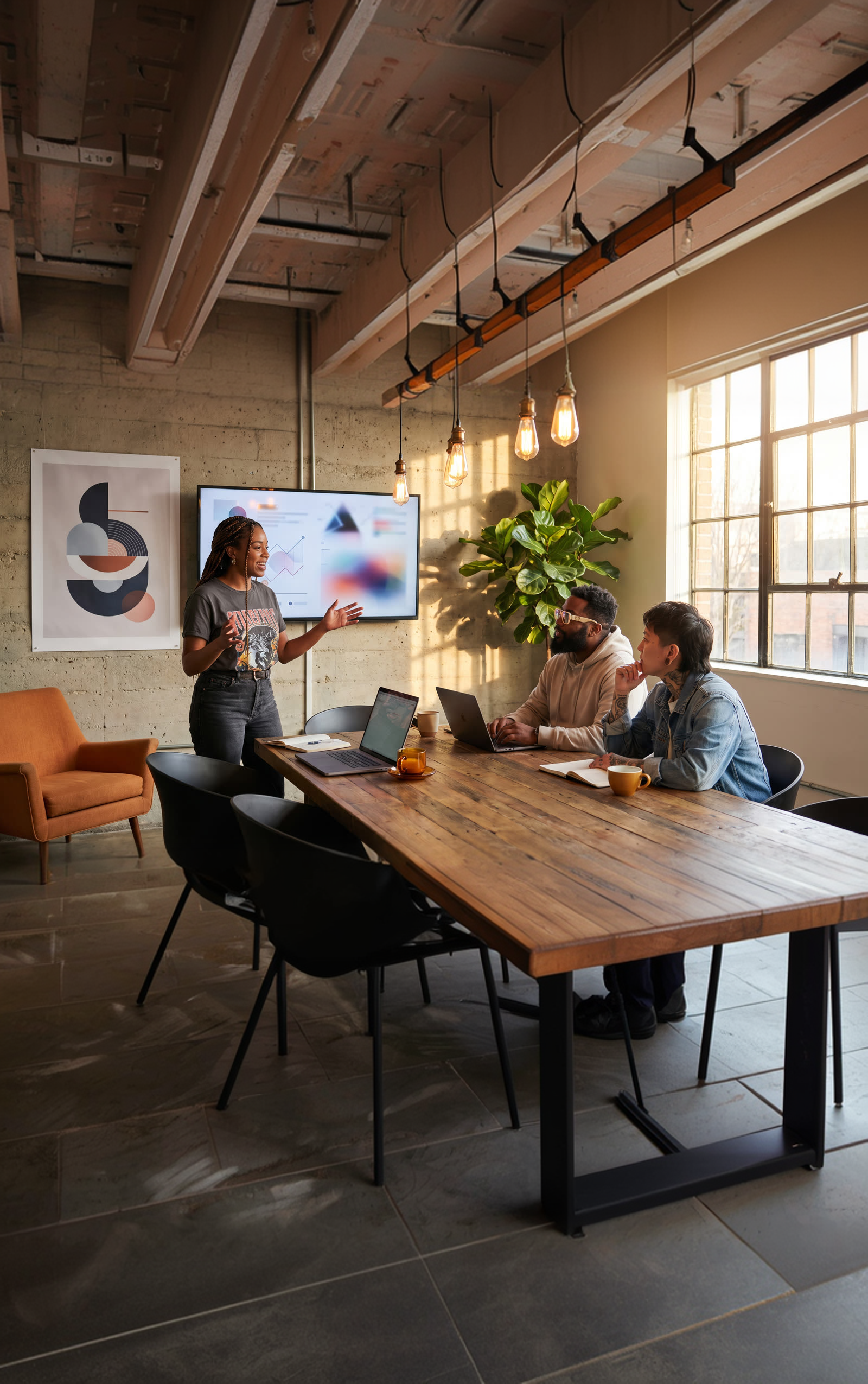 Trackback team in a collaborative meeting